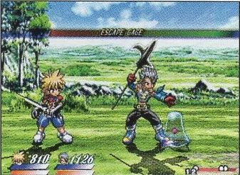 Escaping from battle