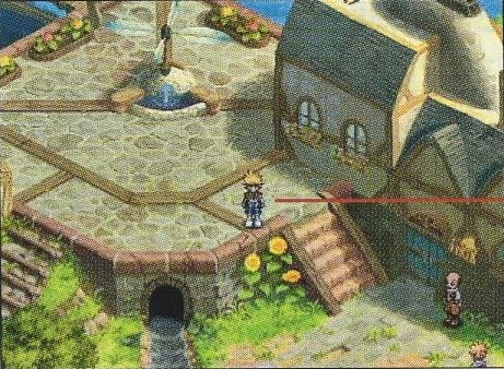 A town