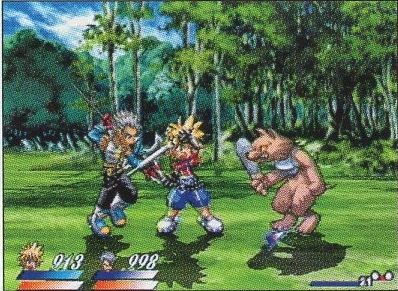 Battle screen