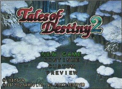 Title screen